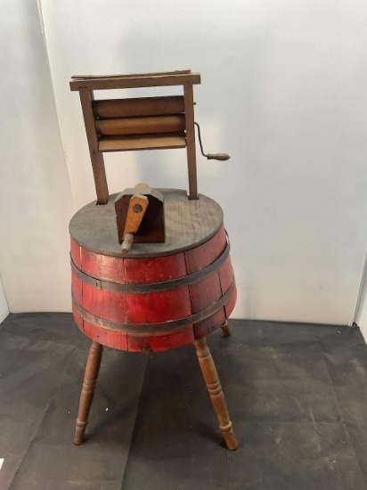salesman Sample wooden washer