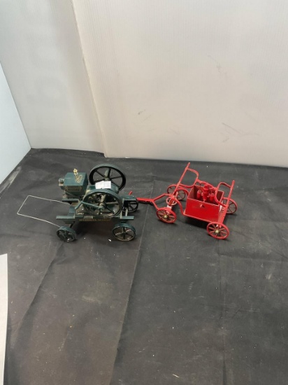 Miniature Model Engine and Pump 2pcs