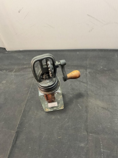 Miniature glass Churn