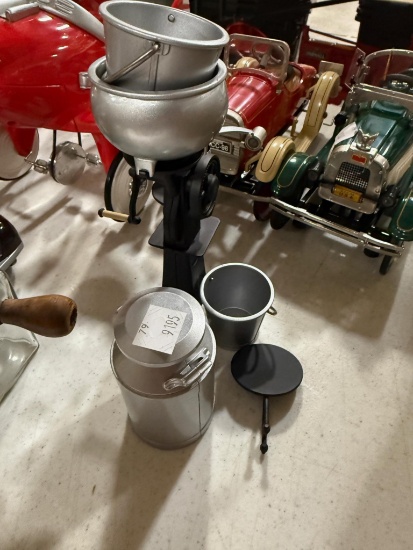 Model DeLaval cream separator with buckets and milk can PICS WILL BE ADDED WEEK OF THE AUCTION
