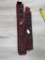 Pair of Millers Falls metal levels w/ sleeves