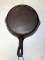 Martin Stove and Range Co. no. 5 Cast Iron Skillet w/ heat ring, Hamburger logo