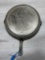 #13-1063 Wagner ware stylized logo Nickel Cast Iron Skillet w/ heat ring