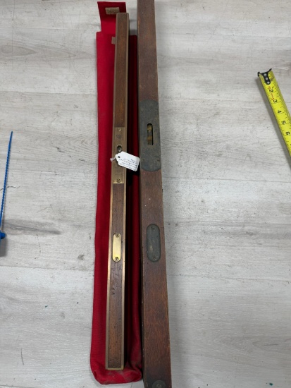 Stanley and Standard Eclipse Level Wooden levels