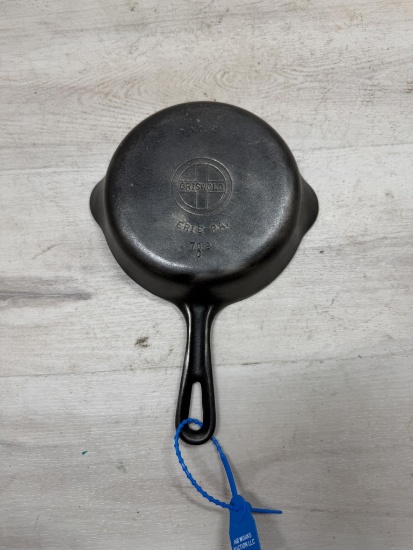Griswold No. 4 Small Block Logo Cast Iron Skillet