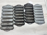 4- Griswold Corn Stick Pans, various sizes