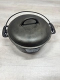 Griswold No. 6 Cast Iron Dutch Oven w/ unmarked lid