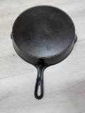 Erie no. 9 Cast Iron Skillet w/ heat ring