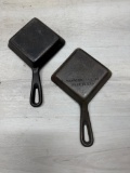 2- Griswold Cast Iron Egg Skillets