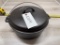 Iron Mountain by Griswold no. 10 Cast Iron Dutch Oven w/ lid