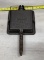 American No. 11 Cast Iron Waffle Maker