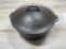 Wagner no. 10 Cast Iron Turtle Top Cast Iron Dutch Oven