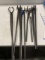 Lot of 5 Long Handle Tongs