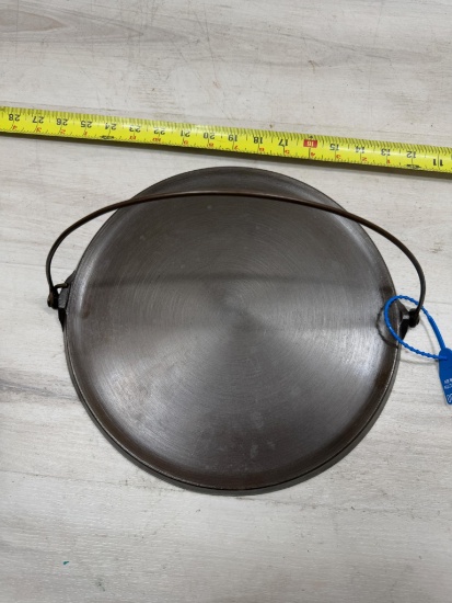 Griswold No. 12 Large Block Logo Bail Handled Cast Iron Griddle