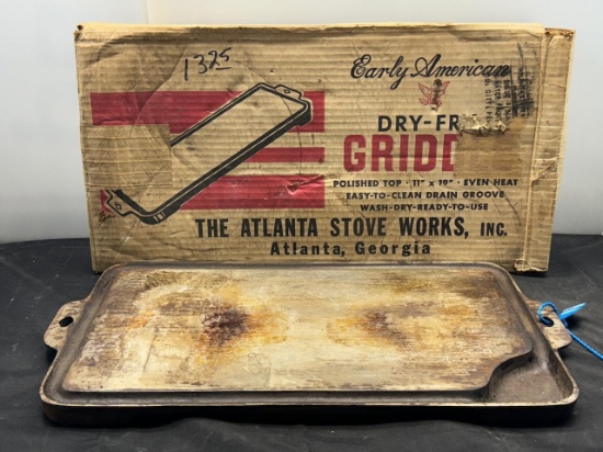 Atlanta stove works griddle new in box