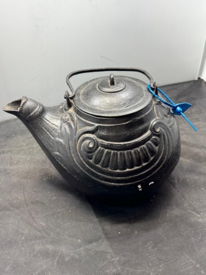 Early watermarked decorated Tea Kettle