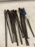 Lot of 7 Tongs