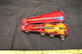 Minature Fiddle with case wow