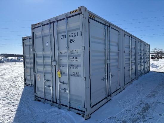 (Inv.42623) 1 Trip High Cube 40' Multi Door Shipping Container, Container CFGU4020211