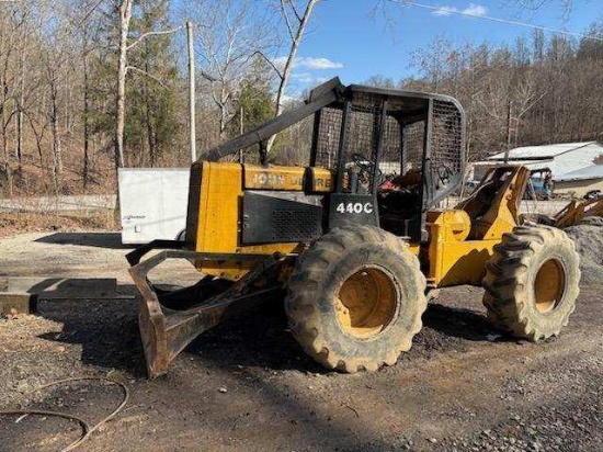 John Deere Model 440C Skidder, Runs and Operates as It Should, SN: 270153T, New Seat