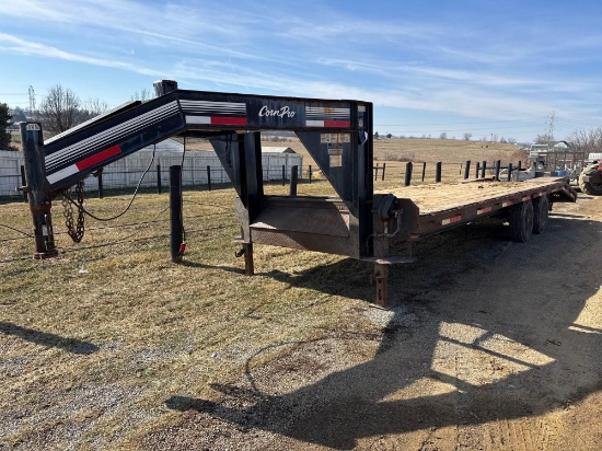 (Inv.43069) 2017 Cornelius Trailer, VIN # 4MJFG2523HE069788, 20' With 6' Beavertail, Tandem Axle,