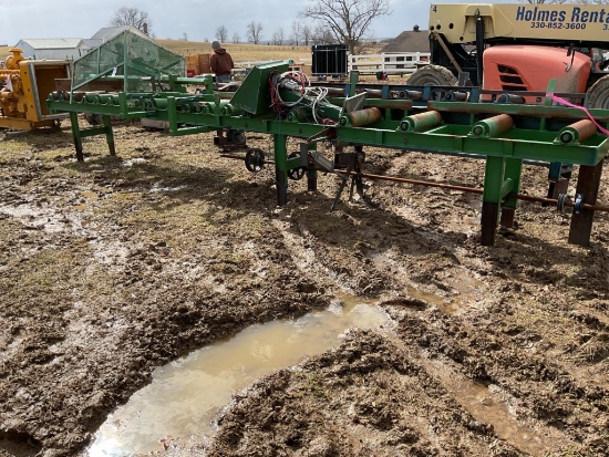 Live Rolls With Controls, Line Shaft Powered, 18" Rolls X 24' Long