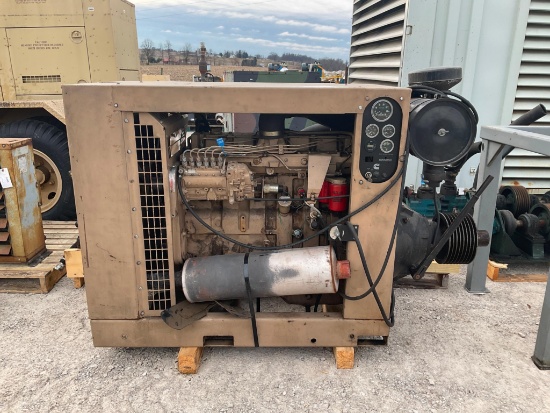 (Inv.38097) 1983 Cummins 8.3 Liter Power Unit w/clutch works perfectly. 32,425 hrs. since last
