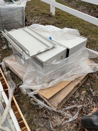 2 Metal Cabinets