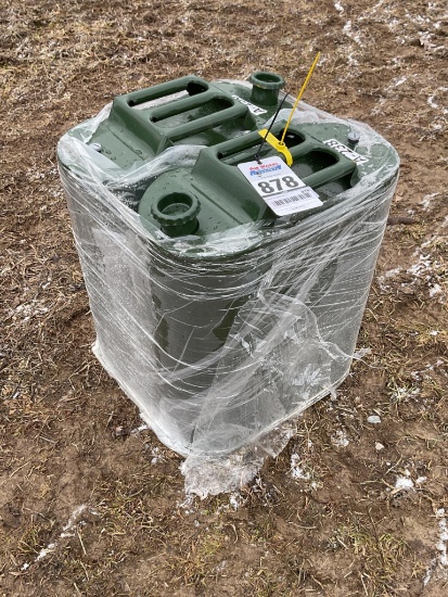 2 New Unused Metal Gas Cans