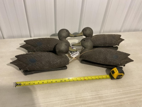 4 Sport Plast Mallard Duck Decoys