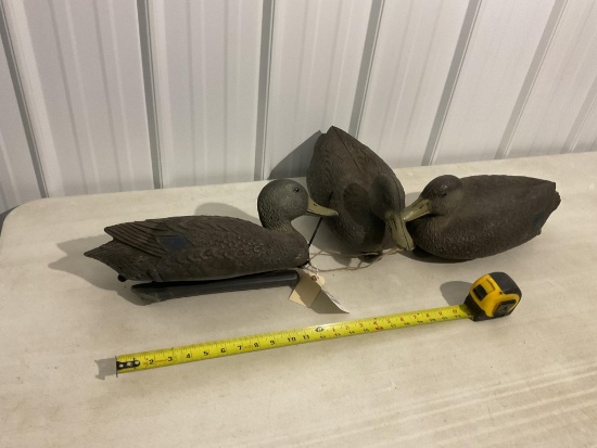 3 sport Plast Mallard Duck Decoys