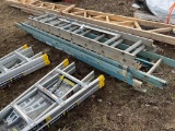 3 Extension Ladders, 2 Have Damage As Is