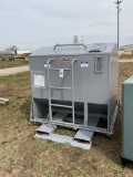 Iron Bull Bottom Dump Hopper, In Like New Condition, Fork Pockets