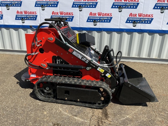 New Unused AGT Model LRT23 Compact Track Loader, 23 Hp Gas Engine, Bucket, Aux. Hydraulics