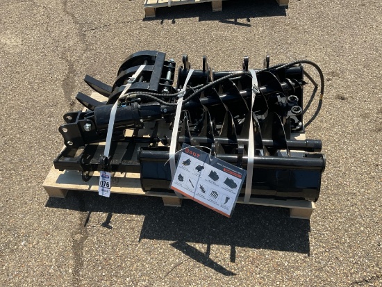 New Unused AGT Model 12EX-ATA Mini Excavator Attachment Set, 9 Pc. set