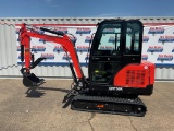 New Unused AGT Model QNT50R Mini Excavator, 29 Hp Gas Engine, 18