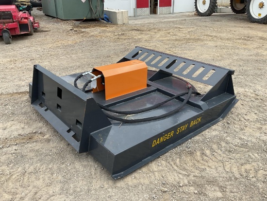 New Unused Wolverine Model BC-13-72W Skid Steer Brush Hog Attachment, Located In Apple Creek, Ohio
