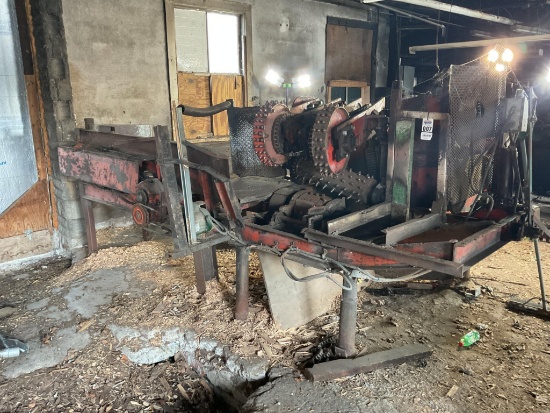 Morbark Model W4 Debarker, 220/440 Volt 3 Phase, Located In Heuvelton, Ny.