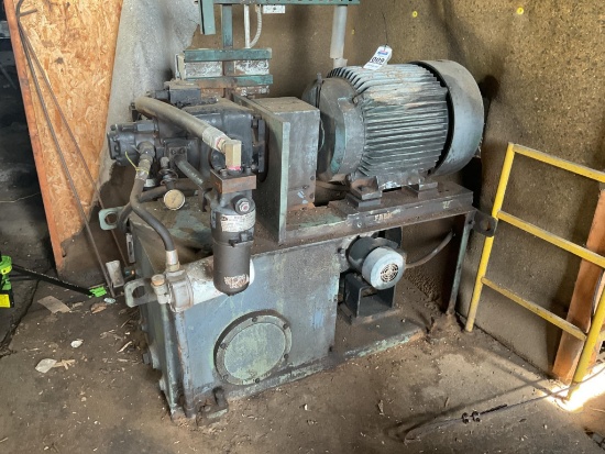 Hydraulic Power Pak, 230/460 Volt 3 Phase, Located In Heuvelton, Ny.