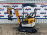 New Unused IR Model IRE20 Mini Excavator, 23 Hp Yanmar Diesel, Swing Boom, Hydraulic Thumb