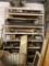 1 Section Interlake Pallet Rack With Tear Drop Decking, 12' High x 42