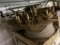 2 Rolls Of Rubber Glass Retainer, 2 Brass Chandeliers