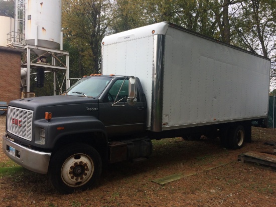1993 GMC C6000 Topkick Truck, VIN # 1GDJ6H1J4PJ512644, Supreme Box, 183,919 Miles
