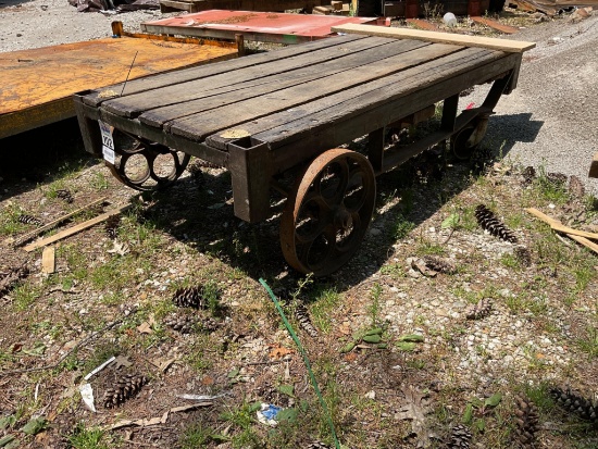 Steel Wheel Lumber Cart 30"x 60"
