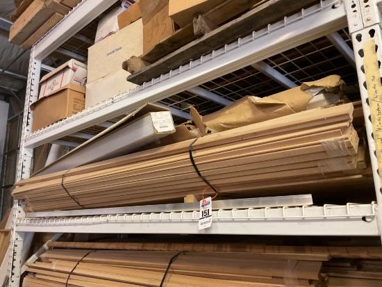 Large Bundle Of Trims And Moldings Up to 8' Long, Various Wood Species