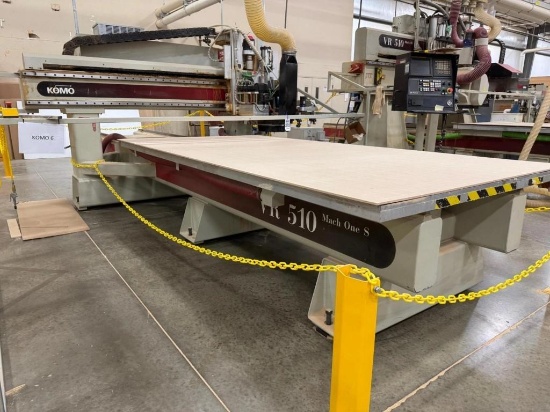 2003 Komo Model VR510 Mach One S CNC, Was In Good Working Condition When Taken From Production