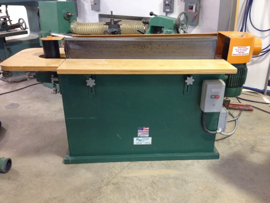 Fletcher Machine Model FM-30 Belt Sander, 6"x142" Belt. Dalton, Ohio