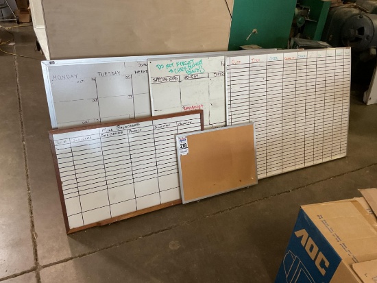 5 Marker Bulletin Boards