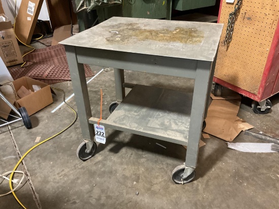 22"x 26" Metal Stand With Casters