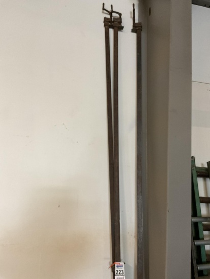 3 Hartford Bar Clamps, 14' Long